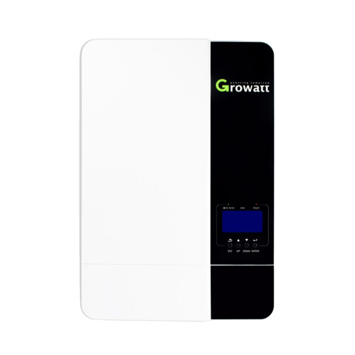 Growatt Off-Grid Storage Hybrid Solar Inverter SPF 5000 ES MAX. 6000W solar input compatible 48VDC Lithium/Lead-acid Battery 100A MPPT Charger