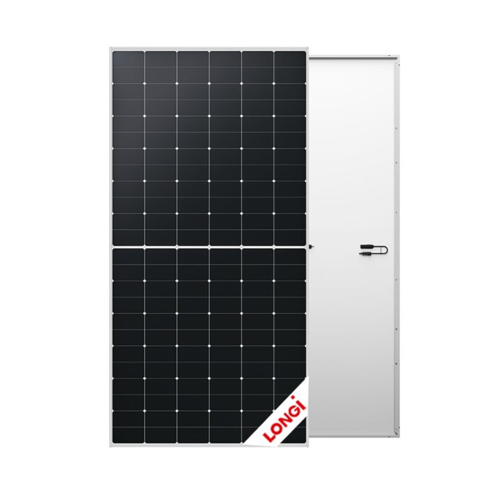 Longi Solar Panels Hi-MO X6 Scientist LR5-72HTH 590-600M HPBC+ 144 Cells Monofacial Monocrystalline PV module For On-Grid Solar System