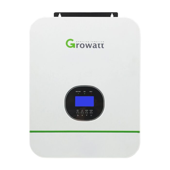 Growatt Off-Grid Storage Hybrid Solar Inverter SPF 5000 TL LVM 48VDC Solar Input Compatible Lithium/Lead-acid Battery For Residential Solar Energy System