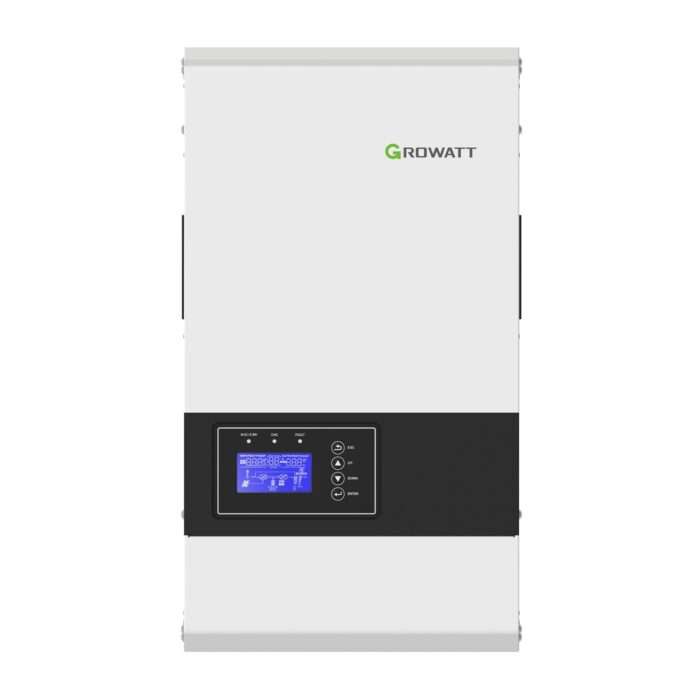 Growatt Off-Grid Hybrid Solar Inverter SPF 3000T HVM-G2 48VDC Solar Input Compatible Lithium/Lead-acid Battery For Residential Solar Energy System