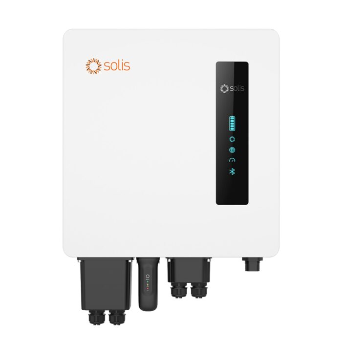 Solis Hybrid Solar Inverter S6-EA1P5K-L 5kW 230V Single Phase Solution For Residential Solar Energy System Compatible 40-60V Lithium Battery