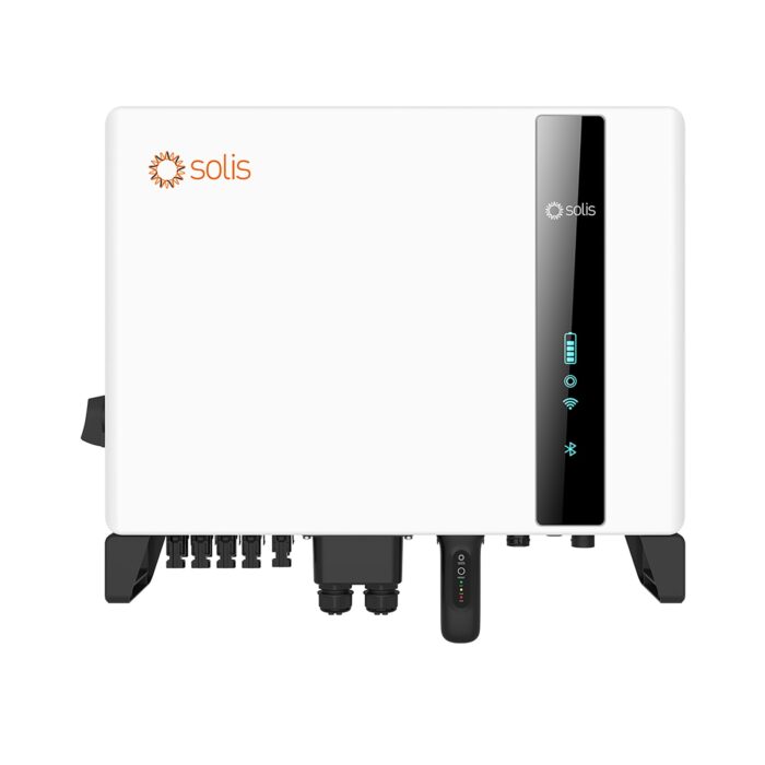 Solis Hybrid Solar Inverter S6-EH3P5K-H-EU 5kW 400V Three Phase Solution For Residential Solar Energy System Compatible 120-600V Lithium Battery