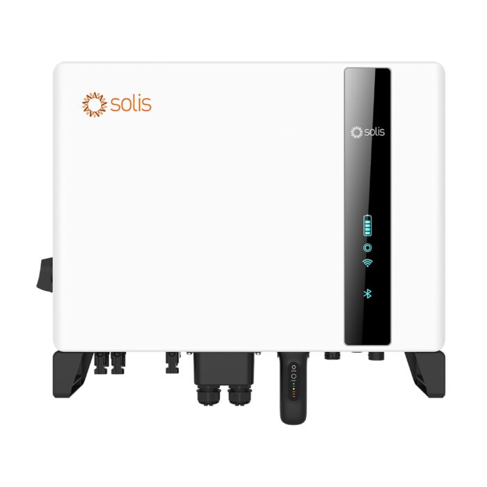 Solis Hybrid Solar Inverter S6-EH3P10K2-H 10kW 400V Three Phase Solution For Residential Solar Energy System Compatible 120-600V Lithium Battery