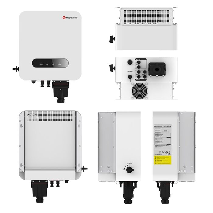 HopeWind Solar Grid Tie Inverter HopeSun 8KTL 8kW 400V Three Phase Solution For Residential Solar Energy System