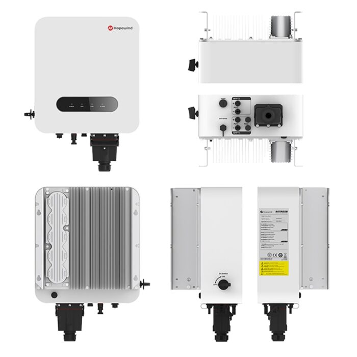 HopeWind Solar Grid Tie Inverter HopeSun 8KTL 8kW 400V Three Phase Solution For Residential Solar Energy System