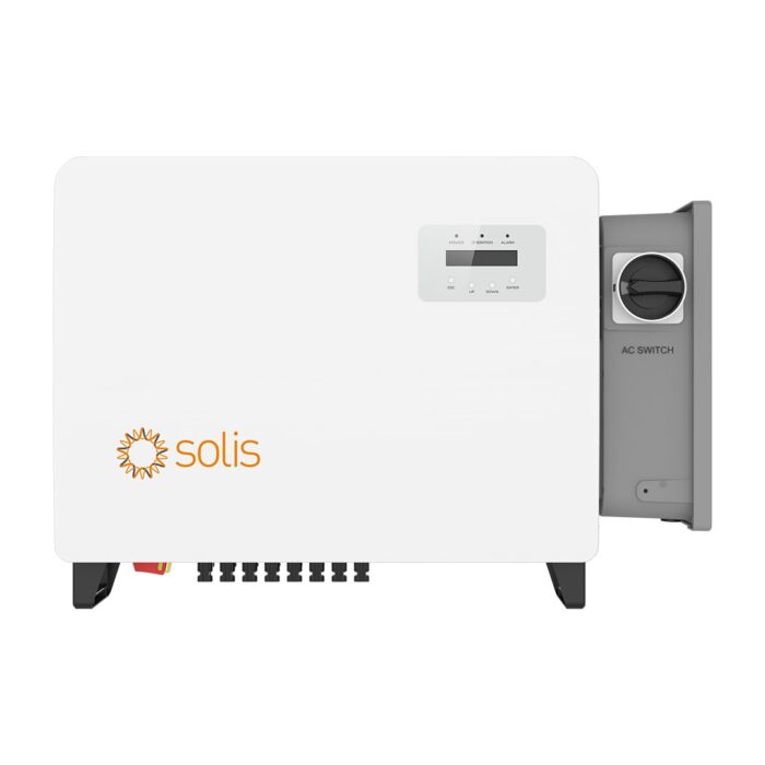 Solis Smart String Solar Inverter S6-GC25K-US 25KW Three Phase On-Grid Solar Energy System for US Market Industrial Applications/Carport/Commercial