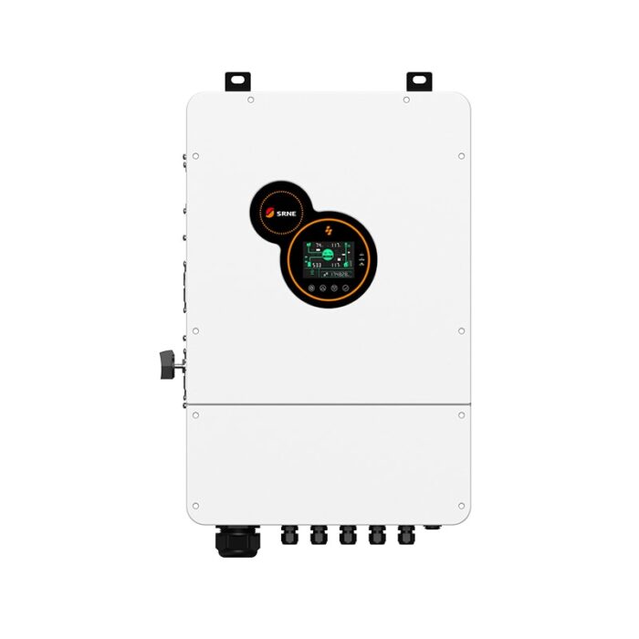 SRNE Off-Grid Hybrid Solar Inverter HES4840S100-H 4KW 48VDC Lead-acid/LiFePO4 Battery Input 230VAC Single Phase For Residential Solar Energy System