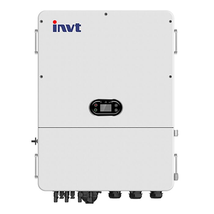 INVT Hybrid Solar Inverter XD30KTR 30kW 400V Three Phase Solution For Residential Solar Energy System Compatible 160-850V Lithium Battery