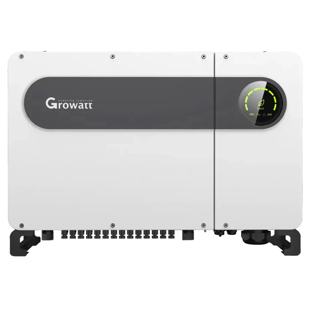 Growatt Solar Inverter MAX 50 KTL3 LV 50KW 3-Phase On-Grid PV Solution for Industrial Applications/Carport/Commercial