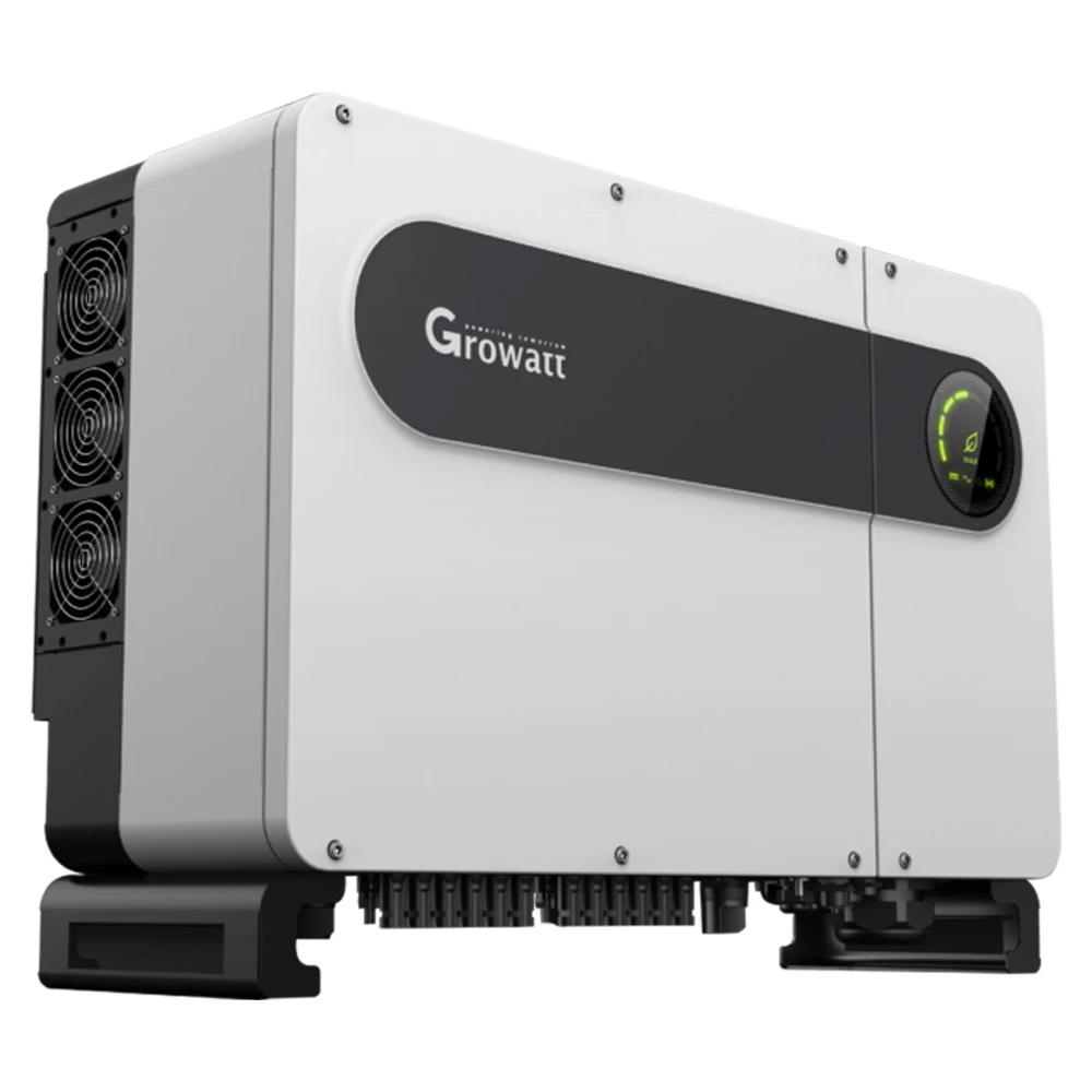 Growatt Solar Inverter MAX 50 KTL3 LV 50KW 3-Phase On-Grid PV Solution for Industrial Applications/Carport/Commercial